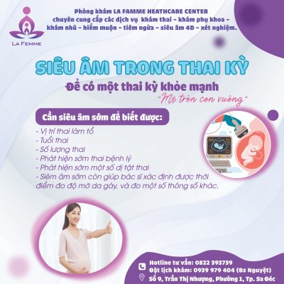 siêu âm trong thai kì - phòng khám bác sĩ Nguyệt