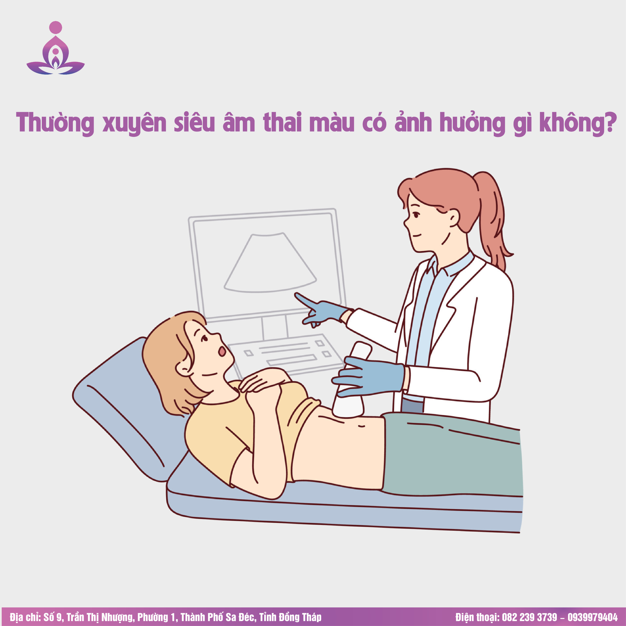 Thường xuyên siêu âm thai màu có ảnh hưởng gì không